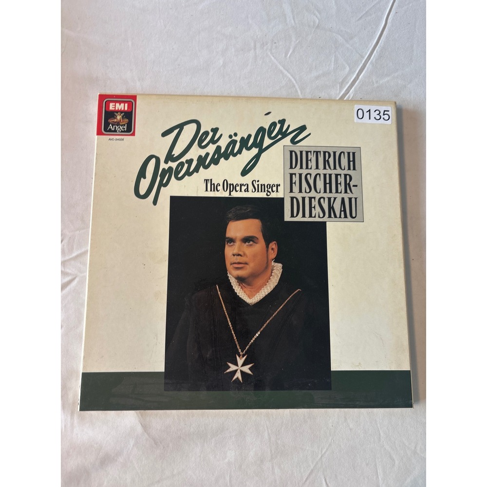Angel Records Dietrich Fischer-Dieskau The Opera Singer‎ Vinyl Box Set AVC-34028